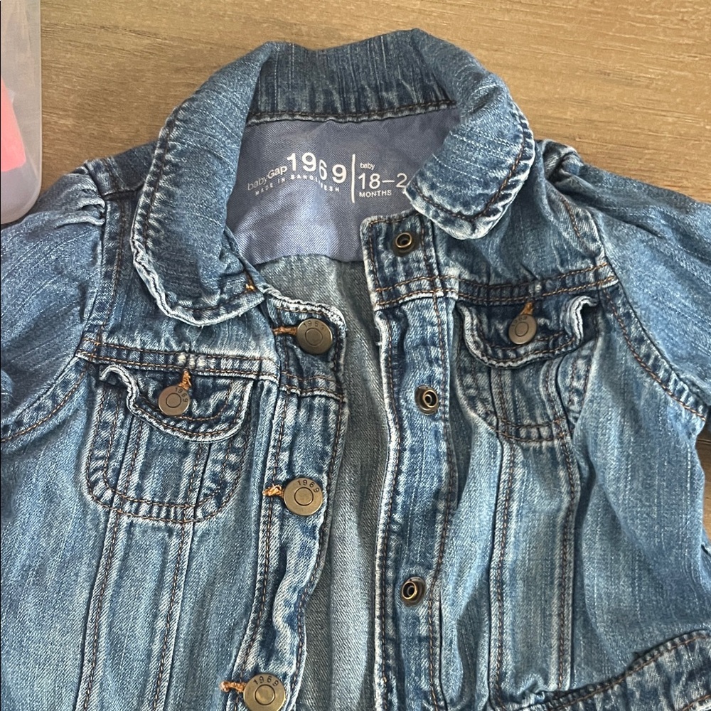 GAP Kids Denim Jacket in Classic Blue
